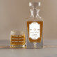 Single Barrel - Skleněná karafa na whisky + sklenice