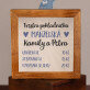 Manželská pokladnička - Dřevěné prasátko