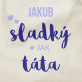 Sladký jak táta - Dětská osuška s kapucí