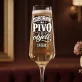 Sklenice Na Šampaňské K Valentýnu Dárek K Výročí Pro Muže: Odborník Na Pivo A Objetí Sklenice Na Šampaňské K Valentýnu Dárek K Výročí Pro Muže: Odborník Na Pivo A Objetí