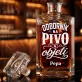 Personalizovaná Karafa Na Whisky K Valentýnu Dárek K Výročí Pro Muže: Odborník Na Pivo A Objetí