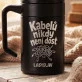Termohrnek S Uchem 400 Ml Pro Milovníka Gadgetů Dárek Pro Muže: Kabelů Nikdy Není Dost