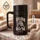 Termohrnek S Uchem 400 Ml Pro Tenistu Dárek Pro Muže: Vládce Kurtu Termohrnek S Uchem 400 Ml Pro Tenistu Dárek Pro Muže: Vládce Kurtu