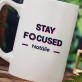 Stay focused - Hrnek s potiskem