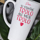 si strašné trdlo - Hrnek s potiskem