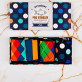 Stvořený pro rybolov - HAPPY SOCKS - DOTS – Sada 4 párů pánských ponožek