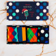 Vánoční písničky - HAPPY SOCKS - DOTS – Sada 4 párů pánských ponožek
