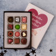 Šťastného valentýna - Belgické čokoládové pralinky