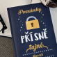 Přísně tajné - Zápisník A5 s potiskem