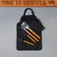 Time to bbq - Grilovací sada s rukavicí a zástěrou