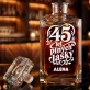 Personalizovaná Karafa Na Whisky K 45 Výročí Svatby Dárek K Valentýnu Pro Ženu: 45 Let Plných Lásky Personalizovaná Karafa Na Whisky K 45 Výročí Svatby Dárek K Valentýnu Pro Ženu: 45 Let Plných Lásky