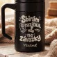 Termohrnek S Uchem 400 Ml Pro Cestovatele Dárek Pro Muže: Sbírám Razítka, Ne Termohrnek S Uchem 400 Ml Pro Cestovatele Dárek Pro Muže: Sbírám Razítka, Ne