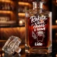 Personalizovaná Karafa Na Whisky Pro Tenistku Dárek Pro Ženu: Raketa V Ruce, Chaos V Personalizovaná Karafa Na Whisky Pro Tenistku Dárek Pro Ženu: Raketa V Ruce, Chaos V