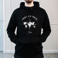 Travel hoodie - Černá pánská mikina