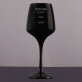 Těžký den - Gravírovaná sklenice na víno