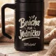 Termohrnek S Uchem 400 Ml Pro Bratra Dárek Pro Muže: Brácha Na Jedničku