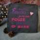Pouze pro mě - deka s výšivkou