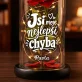 Věčná Růže Pod Skleněnou Kopulí Pro Přítelkyni Dárek Ke Dni Dívek Pro Ženu: Jsi Moje Nejlepší Chyba