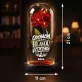 Věčná Růže Pod Skleněnou Kopulí Při Odchodu Z Práce Dárek Pro Ženu: Odcházím S Hlavou