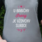 U babičky je sladce - Kuchyňská zástěra