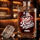 Personalizovaná Karafa Na Whisky Pro Lyžaře Dárek Pro Muže: Král Sjezdovek