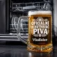Půllitr Na Pivo Ke Dni Otců Dárek Pro Tatínka Muže: Středomořské Retro Štítky