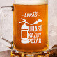 Uhasí každý požár - Krýgl s gravírováním