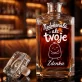 Personalizovaná Karafa Na Whisky Pro Přítelkyni Dárek Ke Dni Dívek Pro Ženu: Nedokonalá, Ale Tvoje
