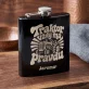 Placatka S Gravírováním Pro Farmáře Dárek Pro Muže: Traktor Vždy Má Pravdu