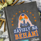 Závislý na běhání - Zápisník A5 s potiskem