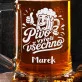 Půllitr Na Pivo K Mikuláši Dárek Pro Muže: Veselý Pivní Maskot