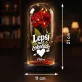 Věčná Růže Pod Skleněnou Kopulí K Valentýnu Dárek K Výročí Pro Ženu: Lepší Než Čokoláda Věčná Růže Pod Skleněnou Kopulí K Valentýnu Dárek K Výročí Pro Ženu: Lepší Než Čokoláda