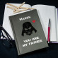 Vader Dad - Zápisník A5 s potiskem