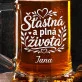 Půllitr Na Pivo K 50 Narozeninám Dárek Pro Ženu: Živá Elegance Půllitr Na Pivo K 50 Narozeninám Dárek Pro Ženu: Živá Elegance