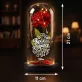 Věčná Růže Pod Skleněnou Kopulí Pro Milovnici Koček Dárek Pro Ženu: Kočičí Elegance