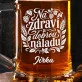 Půllitr Na Pivo Pro Známého Dárek Pro Muže: Botanická Elegance Půllitr Na Pivo Pro Známého Dárek Pro Muže: Botanická Elegance