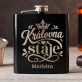 Placatka S Gravírováním Pro Koňařku Dárek Pro Ženu: Královna Stáje