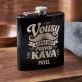 Placatka S Gravírováním Pro Vousáče Dárek Pro Muže: Vousy Lepší Než Ranní Placatka S Gravírováním Pro Vousáče Dárek Pro Muže: Vousy Lepší Než Ranní