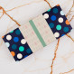 Veselé vánoce - HAPPY SOCKS - DOTS – Sada 4 párů pánských ponožek