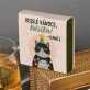 Veselé Vánoce kočička - Kvetoucí čaj