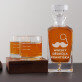 Whisky dědečka - Skleněná karafa na whisky + sklenice Whisky dědečka - Skleněná karafa na whisky + sklenice