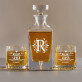Whisky Lover - Skleněná karafa na whisky + sklenice