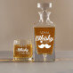Whisky Time - Skleněná karafa na whisky + sklenice