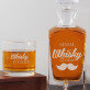 Whisky Time - Skleněná karafa na whisky + sklenice Whisky Time - Skleněná karafa na whisky + sklenice