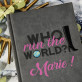 Who run the world - Zápisník A5 s potiskem