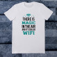 WIFI - Tričko pánské s potiskem