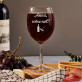 Wine not? - Gravírovaná sklenice na víno.