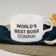 World`s best boss – Šálek s podšálkem