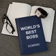 World´s best boss - Zápisník A5 s potiskem