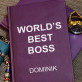 World´s best boss - Zápisník A5 s potiskem